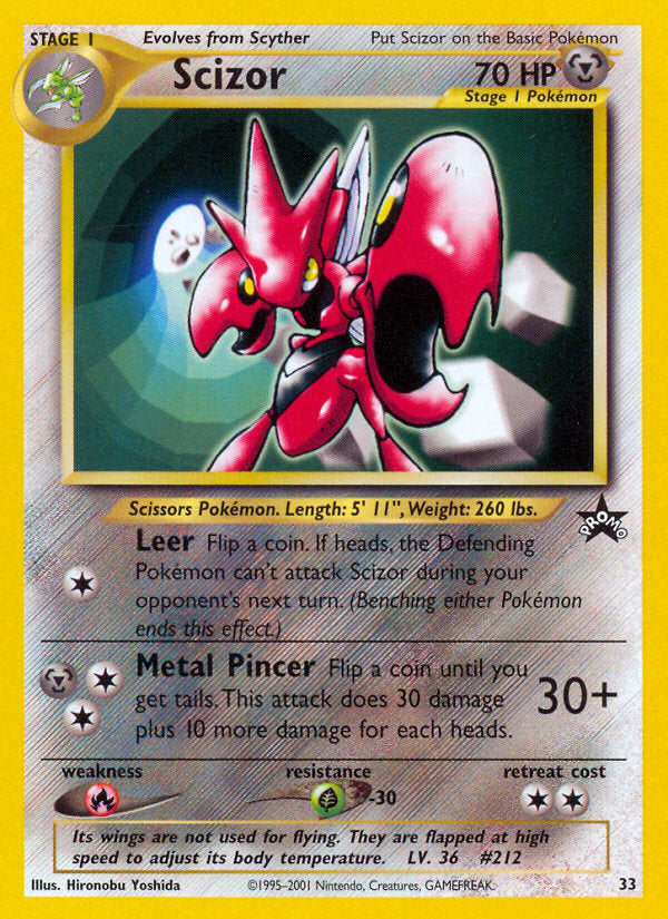 WOTC Promo Scizor #33